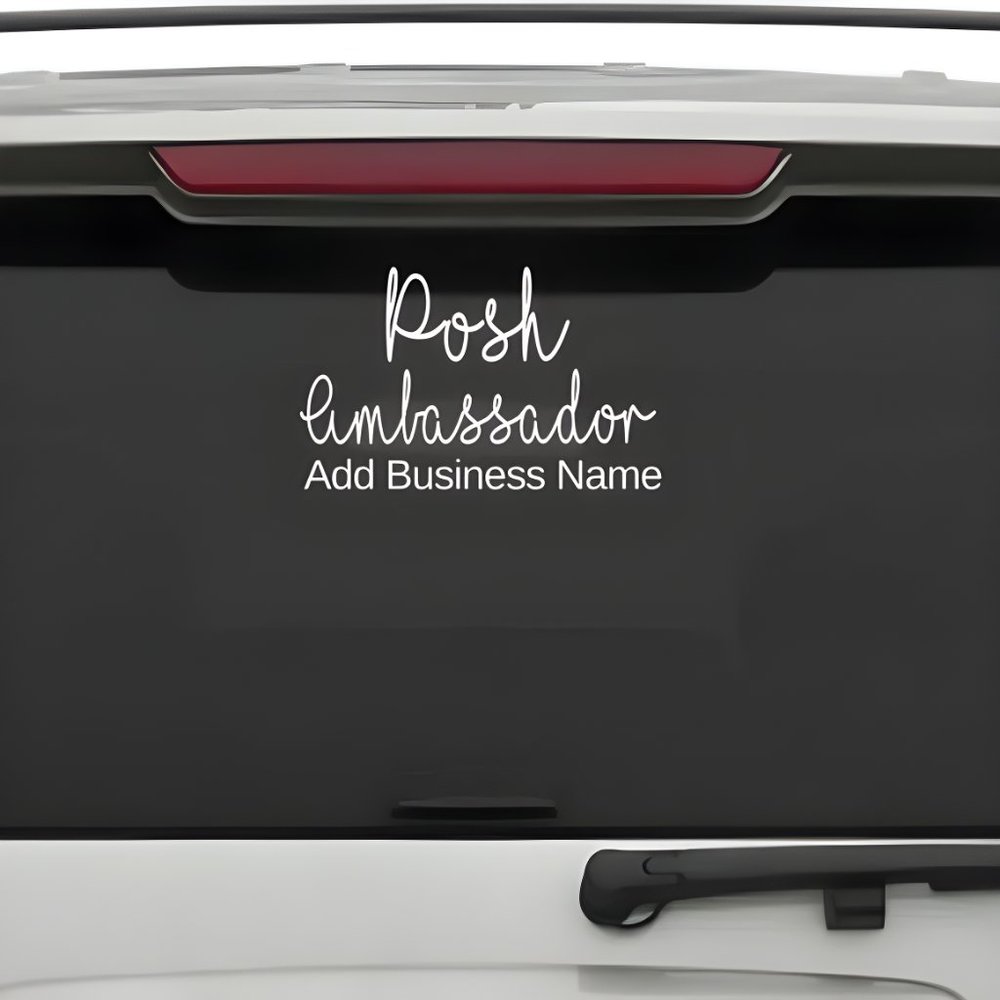 Car Decal for Posh Ambassadors